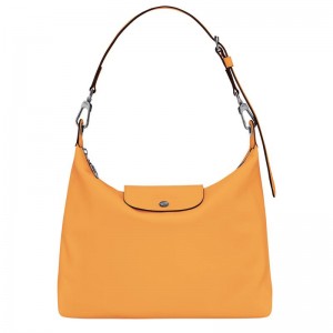 Apricot Orange Women's Longchamp Le Pliage Xtra M Hobo Bags | 5961-JWGHD