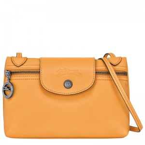 Apricot Orange Women's Longchamp Le Pliage Xtra XS Crossbody Bags | 3798-WUJAT