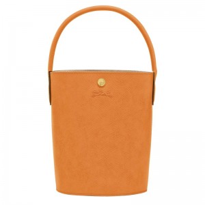 Apricot Orange Women's Longchamp Épure S Bucket Bag | 3782-WRGYH