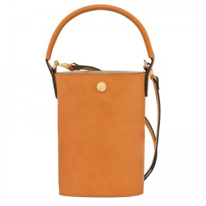 Apricot Orange Women's Longchamp Épure XS Crossbody Bags | 9213-HABUX