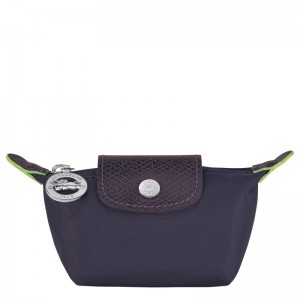 Bilberry Purple Men's Longchamp Le Pliage Green Coin Purses | 3479-WVAQT