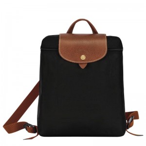 Black Men's Longchamp Le Pliage Original M Backpacks | 0235-PDYIA