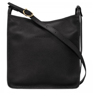 Black Women's Longchamp Le Foulonné M Crossbody Bags | 5802-AZBYH