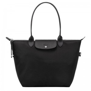 Black Women's Longchamp Le Pliage Energy L Tote Bag | 6428-EROQD