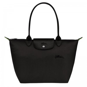 Black Women's Longchamp Le Pliage Green M Tote Bag | 2083-AMGQZ