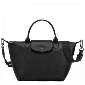 Black Women's Longchamp Le Pliage Xtra S Handbags | 2134-UEXLY