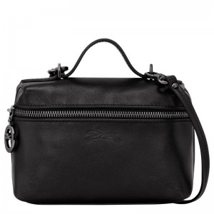 Black Women's Longchamp Le Pliage Xtra XS Vanity Crossbody Bags | 5706-CTZWK