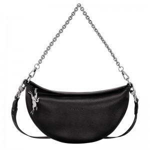 Black Women's Longchamp Smile S Crossbody Bags | 1652-VIAPC