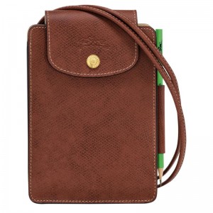 Brown Women's Longchamp Épure XS Crossbody Bags | 1897-HYVXT