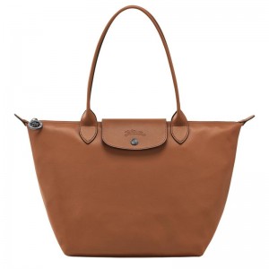 Cognac Brown Women's Longchamp Le Pliage Xtra M Tote Bag | 7306-LTPOC