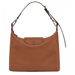 Cognac Brown Women's Longchamp Le Pliage Xtra M Hobo Bags | 8470-MPCLK