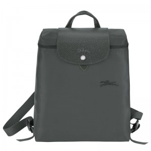 Graphite Grey Men's Longchamp Le Pliage Green M Backpacks | 9813-JUWPB