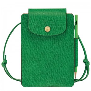 Green Women's Longchamp Épure XS Crossbody Bags | 9516-CJXSK