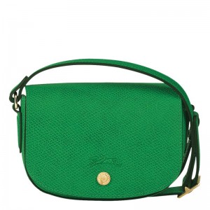 Green Women's Longchamp Épure XS Crossbody Bags | 8516-FAKOW