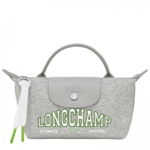 Grey Men's Longchamp Le Pliage Collection Pouches | 5923-AUWMB