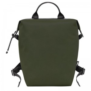 Khaki Men's Longchamp Le Pliage Energy L Backpacks | 2045-NPVEC