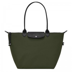 Khaki Women's Longchamp Le Pliage Energy L Tote Bag | 4983-FHRYM