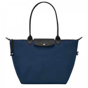 Navy Women's Longchamp Le Pliage Energy L Tote Bag | 8693-YAONJ