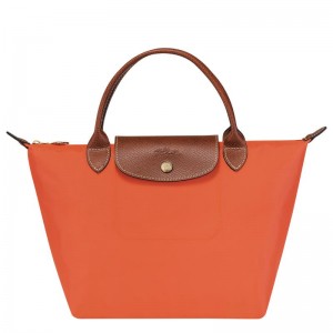 Orange Women's Longchamp Le Pliage Original S Handbags | 6532-QECDF