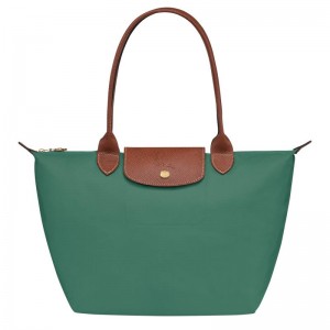 Sage Green Women's Longchamp Le Pliage Original M Tote Bag | 8359-WAKJZ