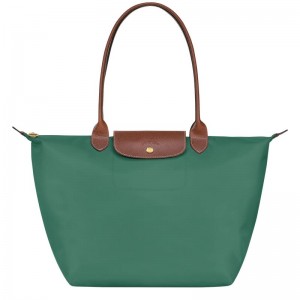 Sage Green Women's Longchamp Le Pliage Original L Tote Bag | 3519-TRZAO