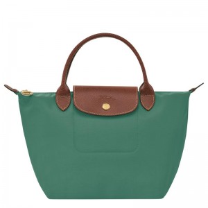 Sage Green Women's Longchamp Le Pliage Original S Handbags | 7631-CYGRM