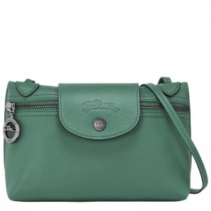 Sage Green Women's Longchamp Le Pliage Xtra XS Crossbody Bags | 9253-BKIXH