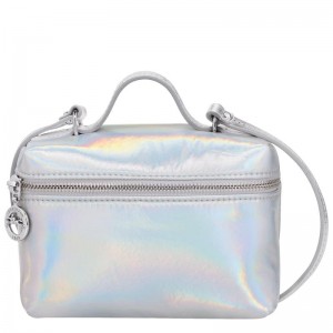 Silver Women's Longchamp Le Pliage Collection XS Crossbody Bags | 4063-REAKM