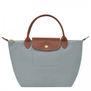 Steel Grey Women's Longchamp Le Pliage Original S Handbags | 3740-UMDBG