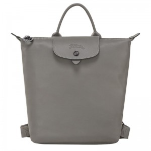 Turtledove Grey Men's Longchamp Le Pliage Xtra S Backpacks | 9576-UFEXI