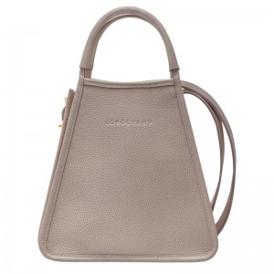 Turtledove Grey Women's Longchamp Le Foulonné S Handbags | 0572-ESCWP