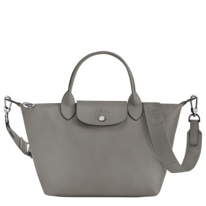 Turtledove Grey Women's Longchamp Le Pliage Xtra S Handbags | 4670-FJUEI