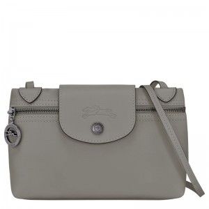 Turtledove Grey Women's Longchamp Le Pliage Xtra XS Crossbody Bags | 2817-KYUWE