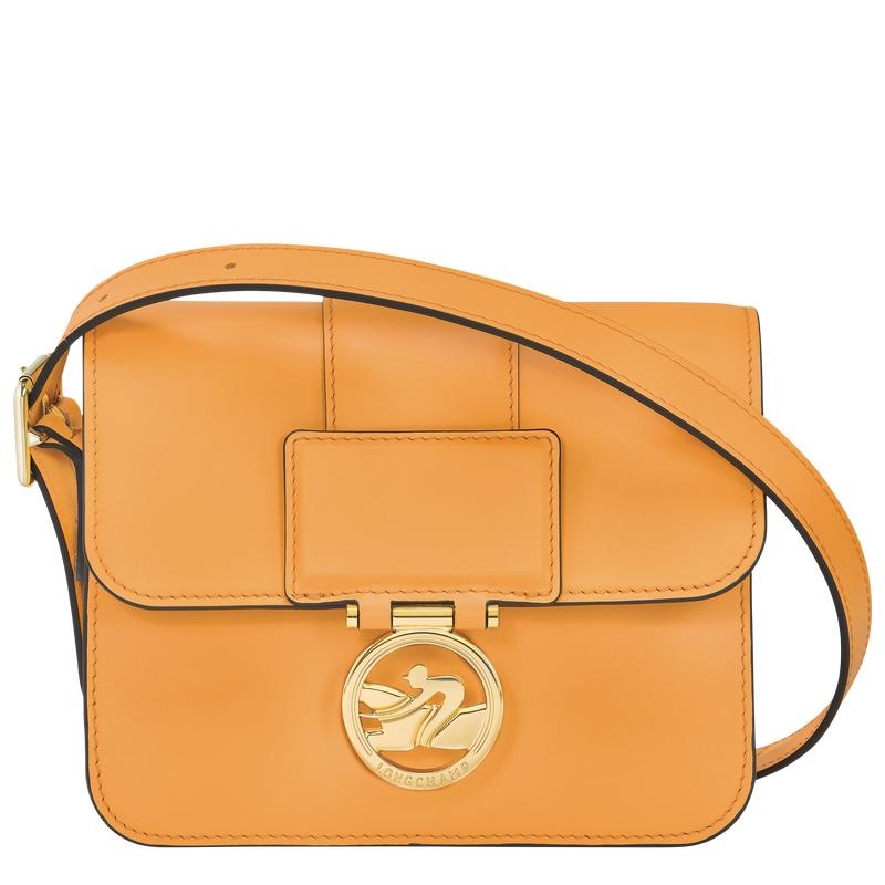 Apricot Orange Women\'s Longchamp Box-Trot S Crossbody Bags | 0981-ONYZU