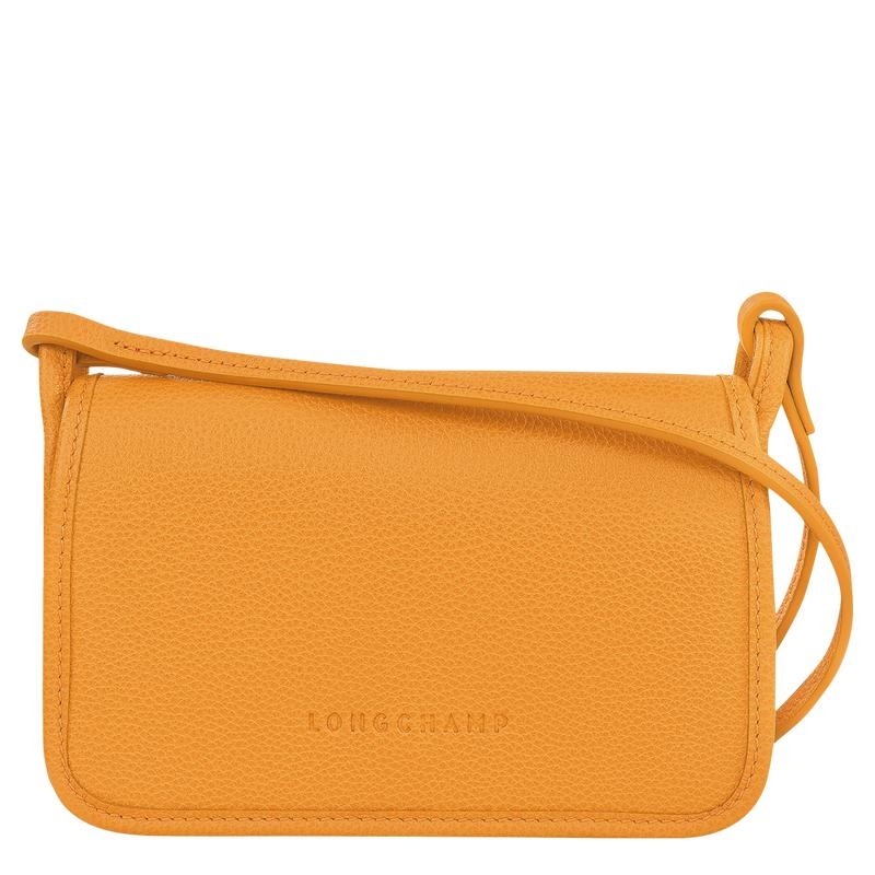 Apricot Orange Women\'s Longchamp Le Foulonné XS Clutch Purse | 6857-OFVCE