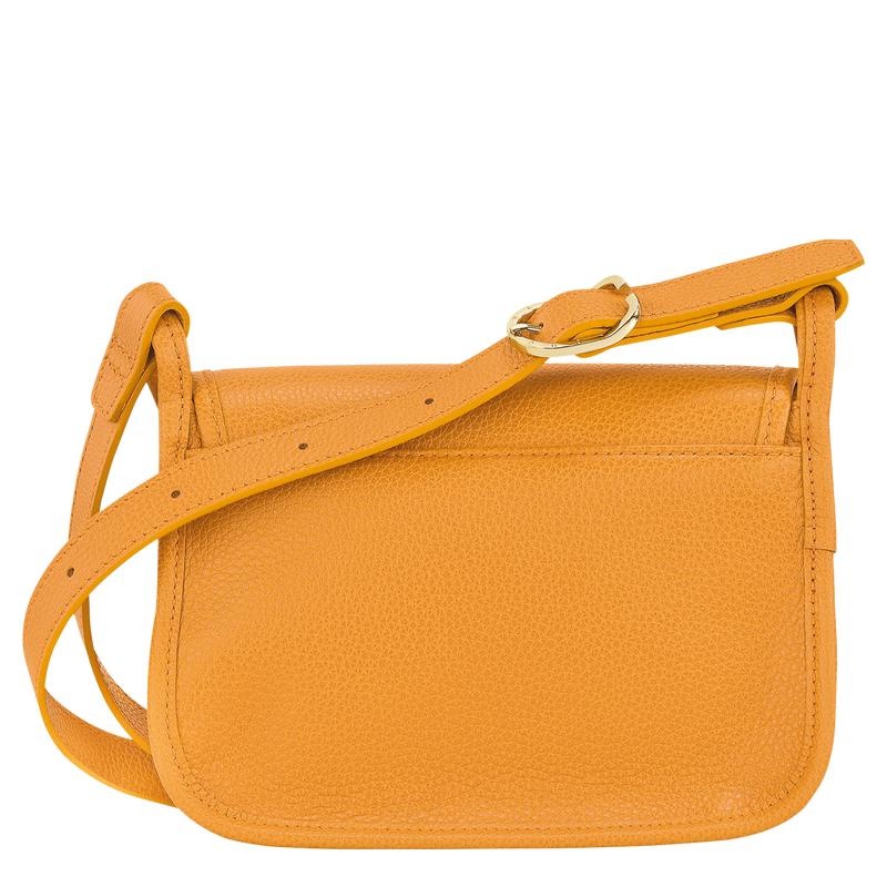 Apricot Orange Women's Longchamp Le Foulonné S Crossbody Bags | 2437-QNPXF