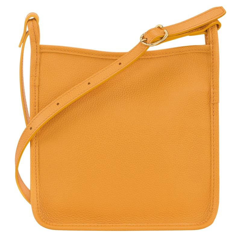 Apricot Orange Women's Longchamp Le Foulonné S Crossbody Bags | 6425-YTFWK