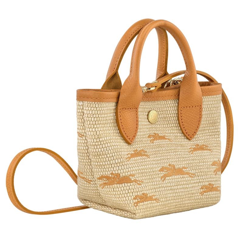 Apricot Orange Women's Longchamp Le Panier Pliage XS Basket Bag | 5840-GBCUV