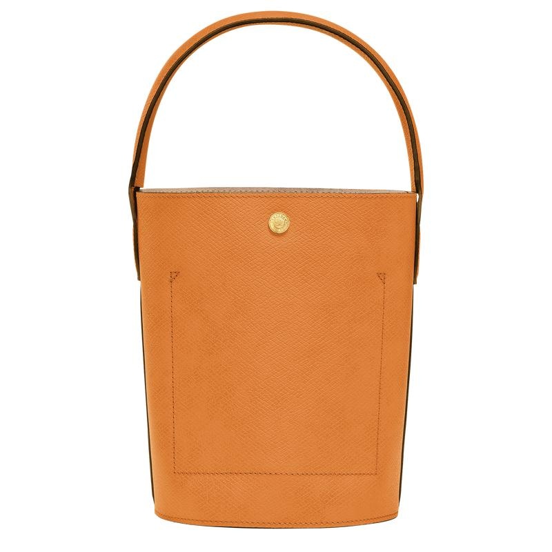 Apricot Orange Women's Longchamp Épure S Bucket Bag | 3782-WRGYH