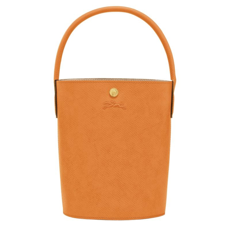 Apricot Orange Women\'s Longchamp Épure S Bucket Bag | 3782-WRGYH