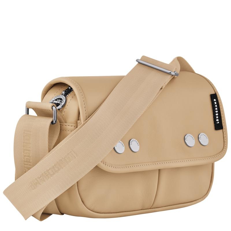 Beige Women's Longchamp Très Paris S Crossbody Bags | 3576-JROHB