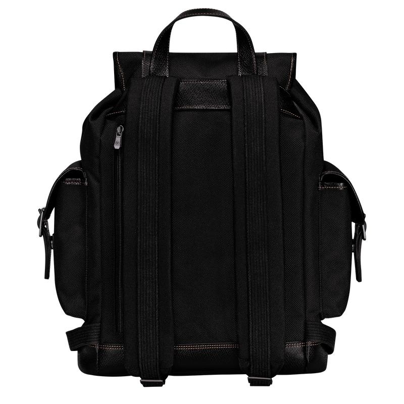 Black Men's Longchamp Boxford Backpacks | 0197-DQONU