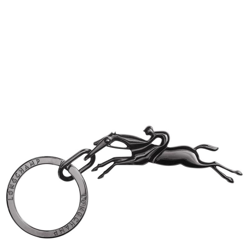 Black Men\'s Longchamp Cavalier Key Rings | 7326-WYALU