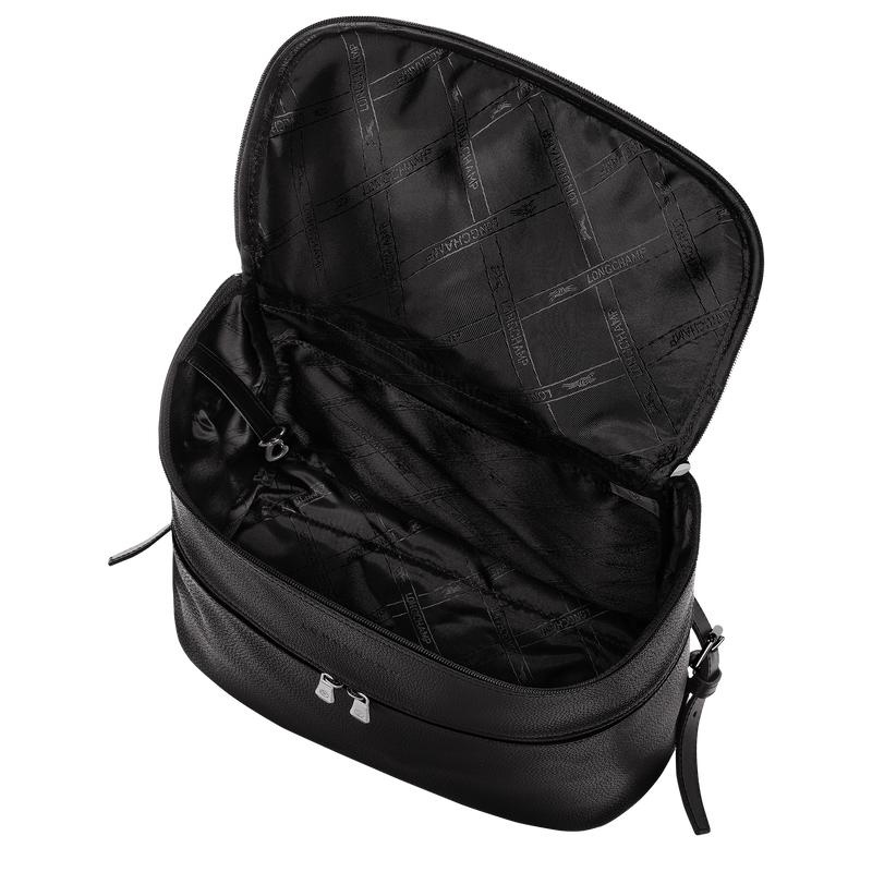 Black Men's Longchamp Le Foulonné Backpacks | 8312-VGJIM