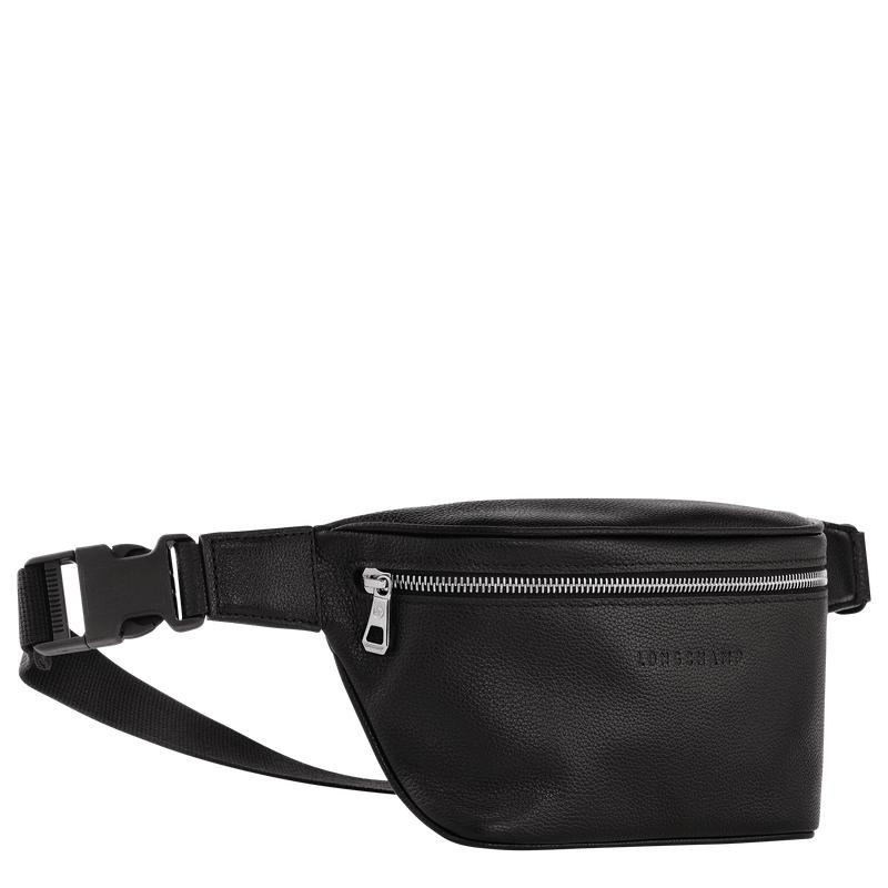 Black Men's Longchamp Le Foulonné M Belt Bags | 1095-HOEAB