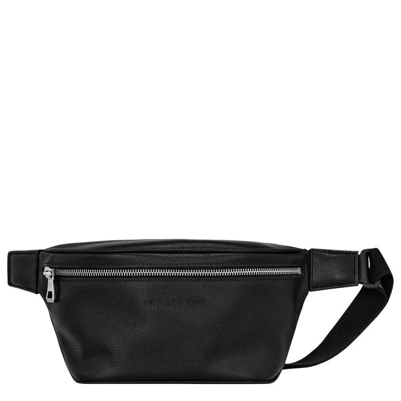 Black Men\'s Longchamp Le Foulonné M Belt Bags | 1095-HOEAB