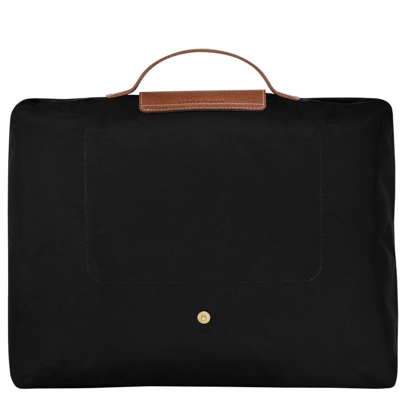 Black Men's Longchamp Le Pliage Original S Briefcase | 2964-QCRSG