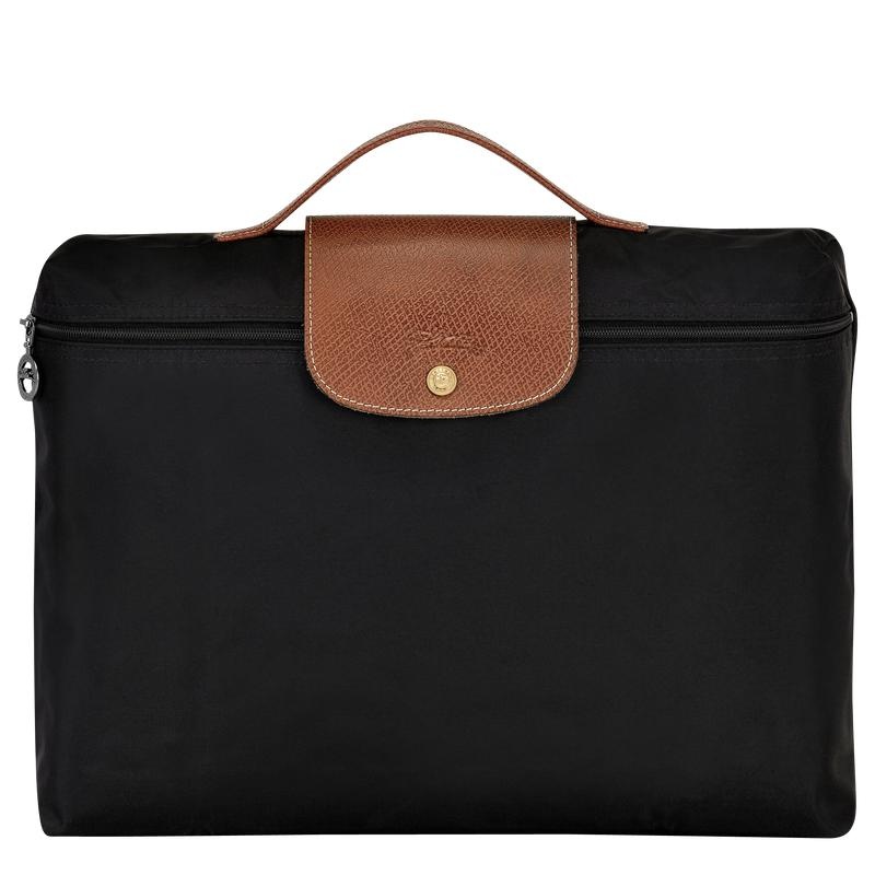 Black Men\'s Longchamp Le Pliage Original S Briefcase | 2964-QCRSG