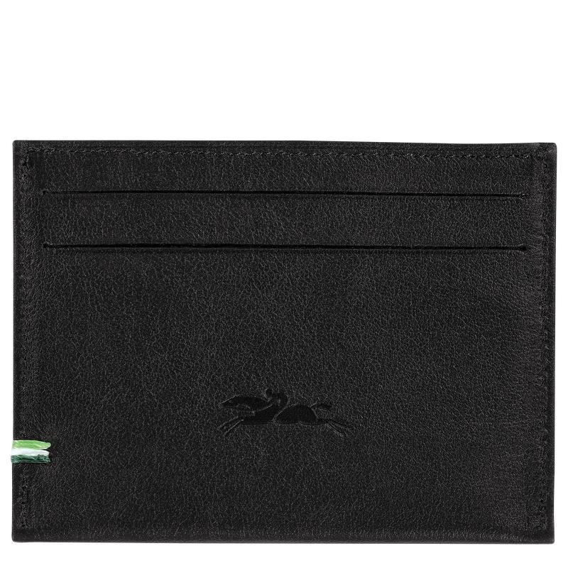 Black Men's Longchamp sur Seine Cardholders | 7148-YTZIM