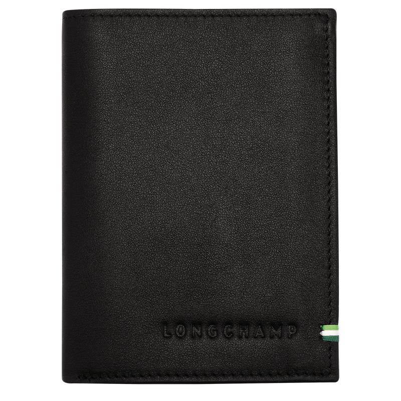 Black Men\'s Longchamp sur Seine Wallets | 7426-JLIQV